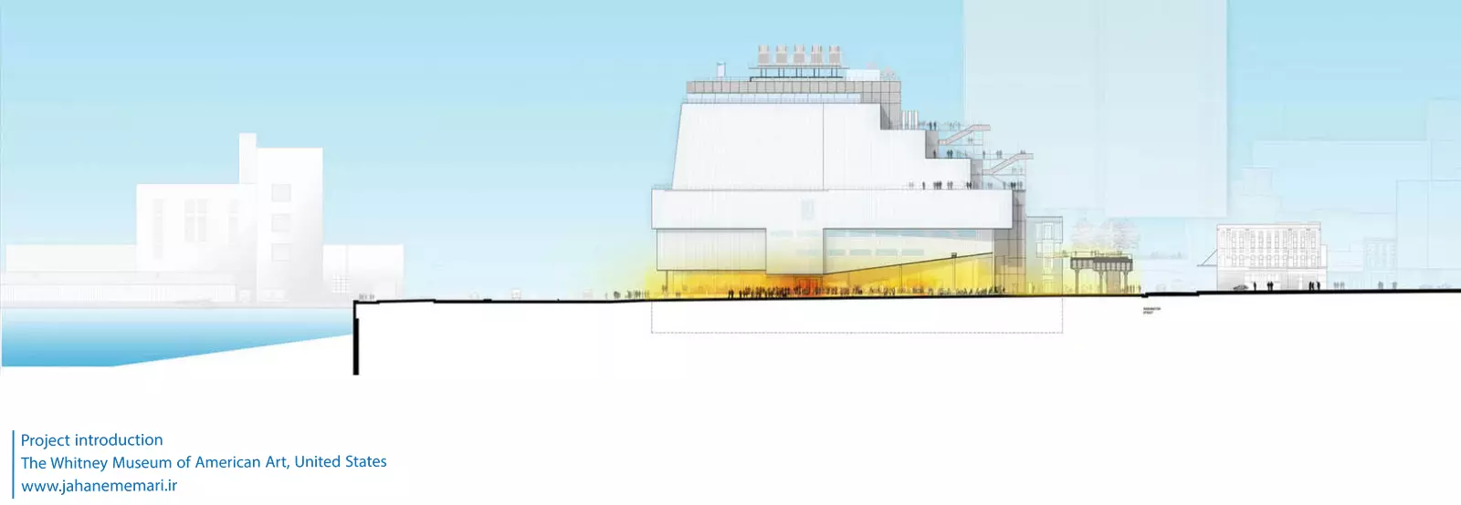 موزه هنر آمریکایی ویتنی در گنسوورت The Whitney Museum of American Art at Gansevoort