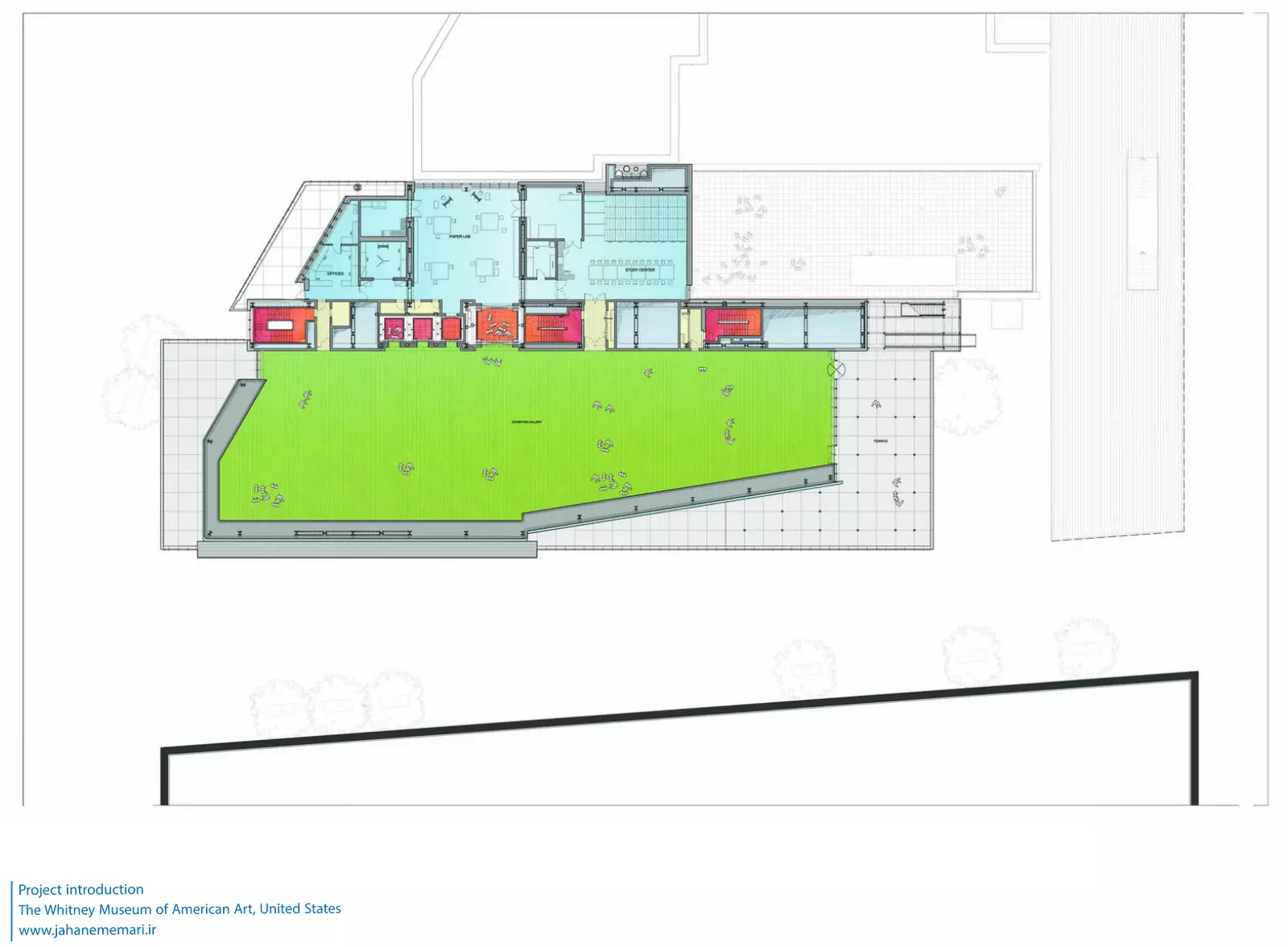موزه هنر آمریکایی ویتنی در گنسوورت The Whitney Museum of American Art at Gansevoort