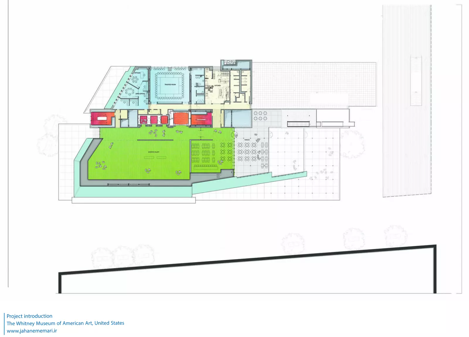 موزه هنر آمریکایی ویتنی در گنسوورت The Whitney Museum of American Art at Gansevoort