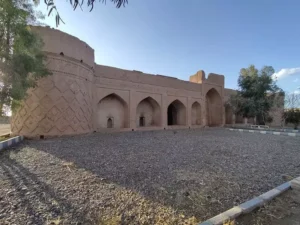 مرمت کاروانسرای کبوترخان رفسنجان انجام شد