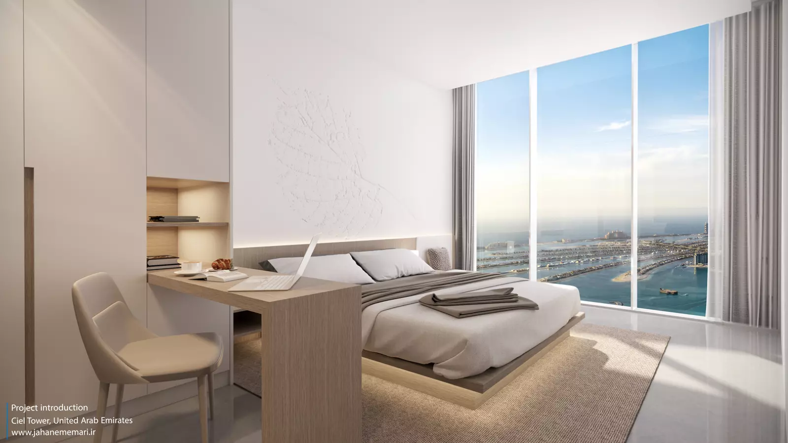 برج هتل سیِل دبی مارینا Ciel Dubai Marina Hotel