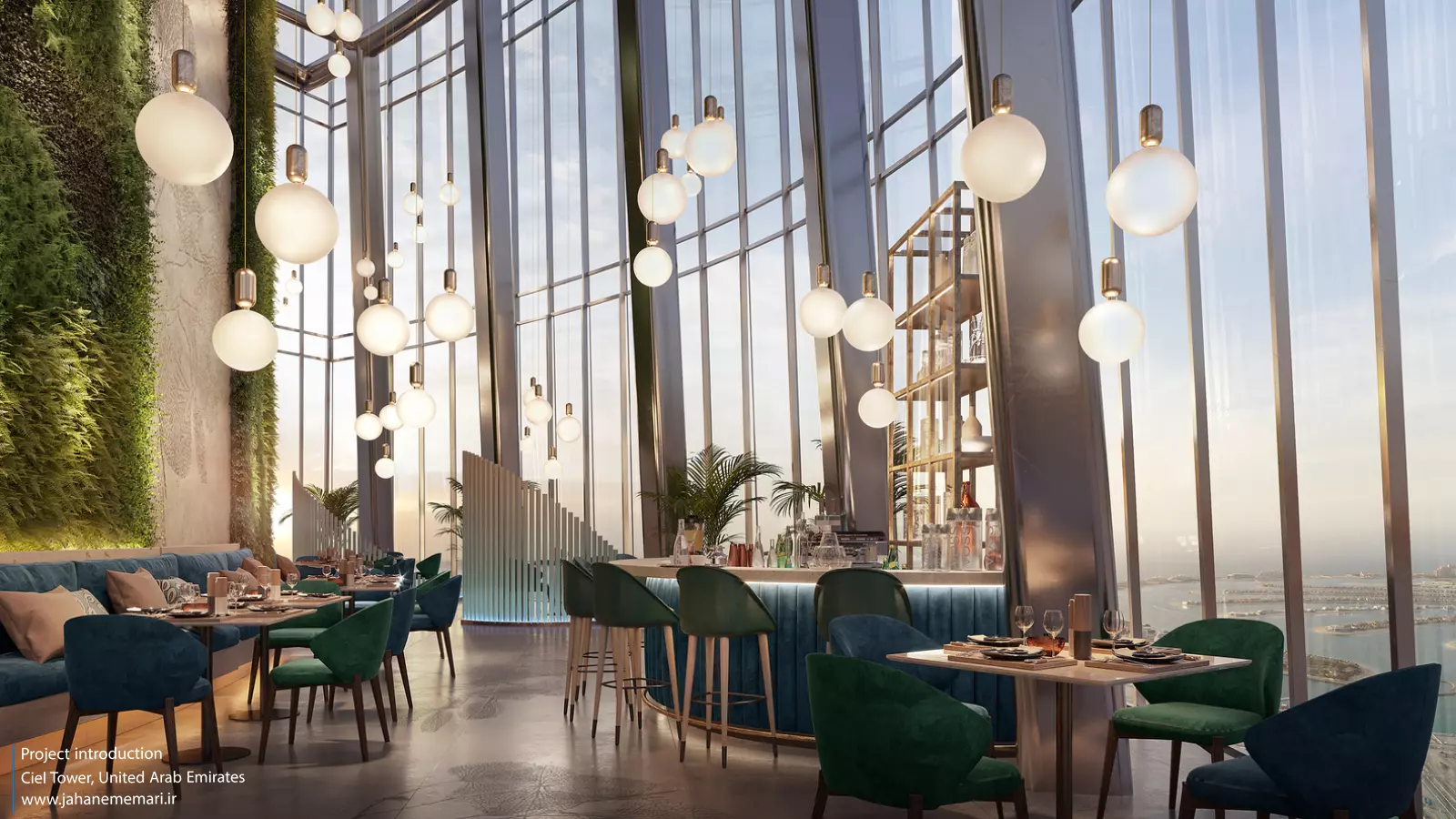 برج هتل سیِل دبی مارینا Ciel Dubai Marina Hotel