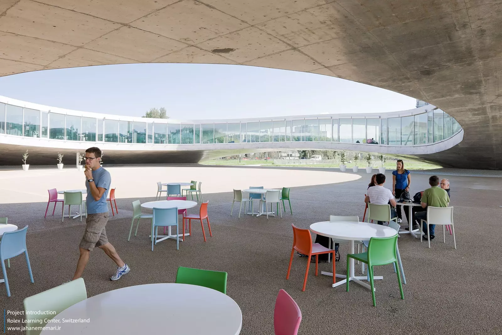 مرکز یادگیری رولکس Rolex Learning Center