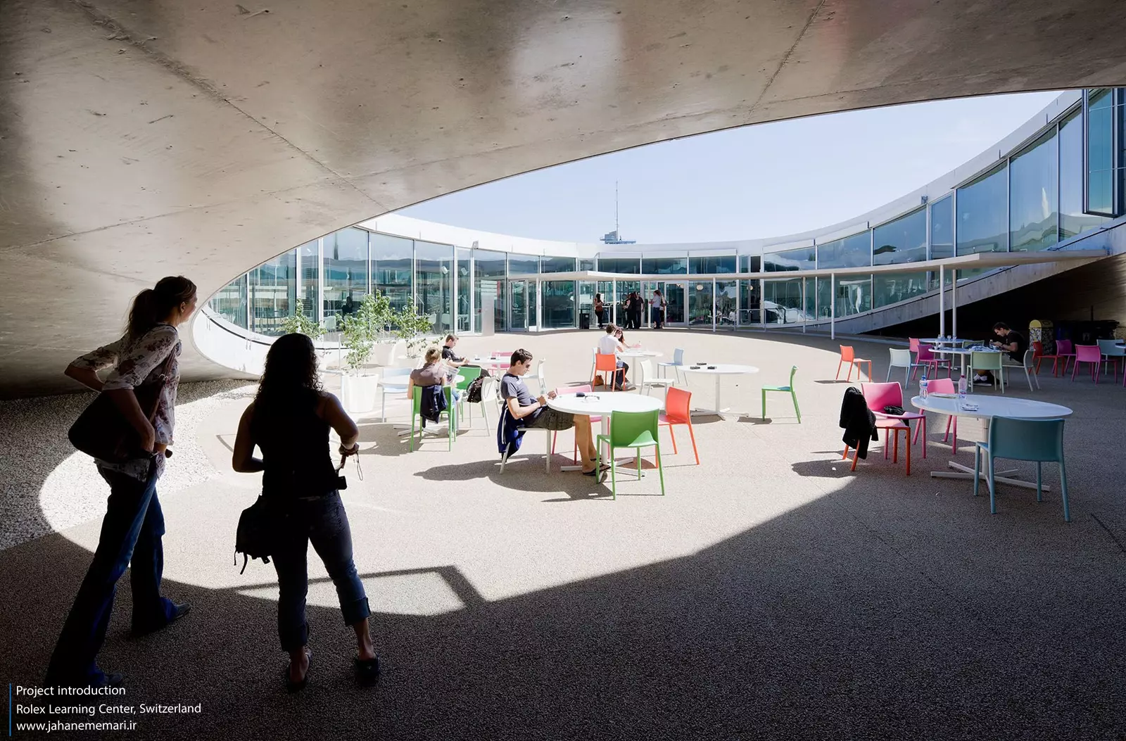 مرکز یادگیری رولکس Rolex Learning Center
