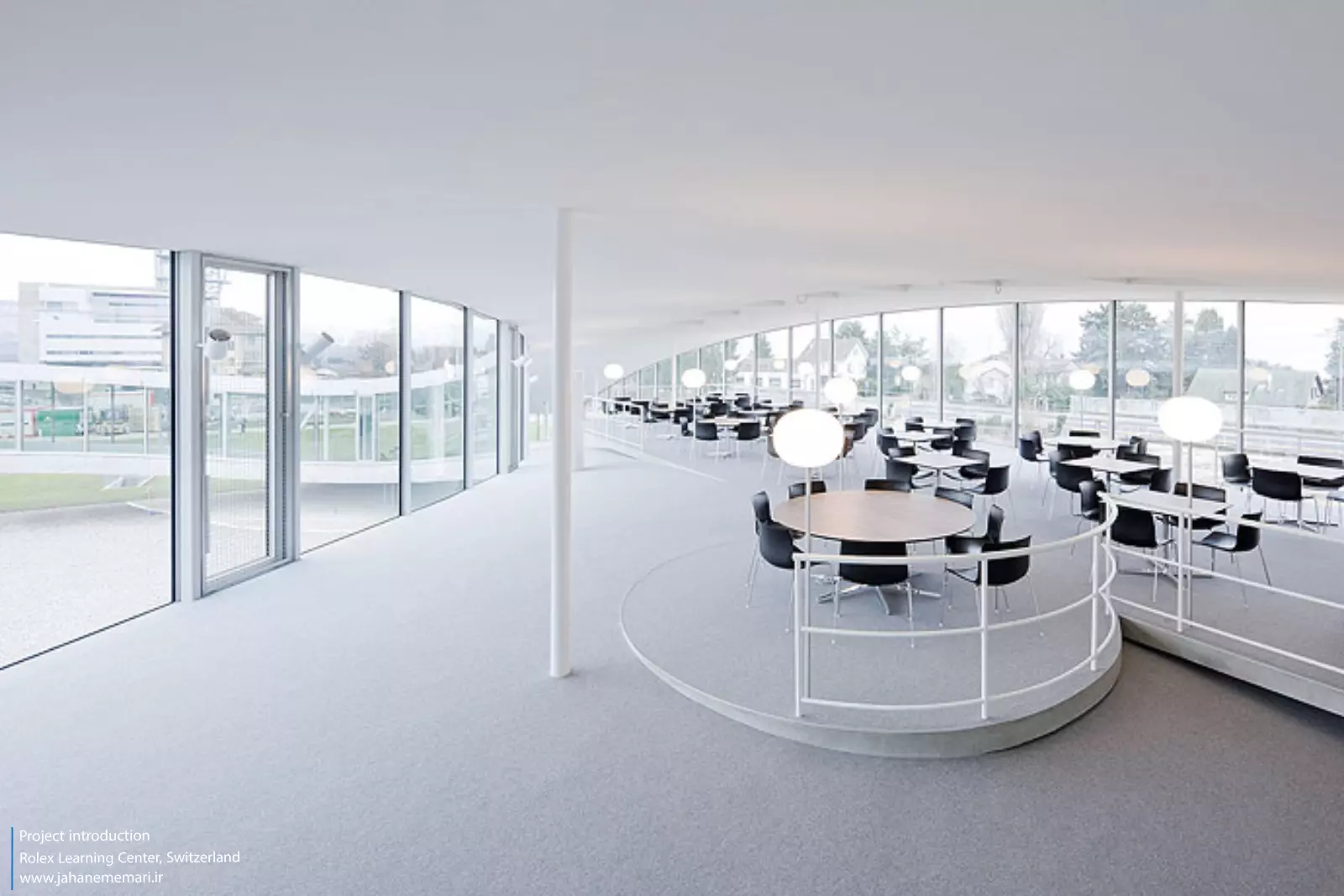 مرکز یادگیری رولکس Rolex Learning Center