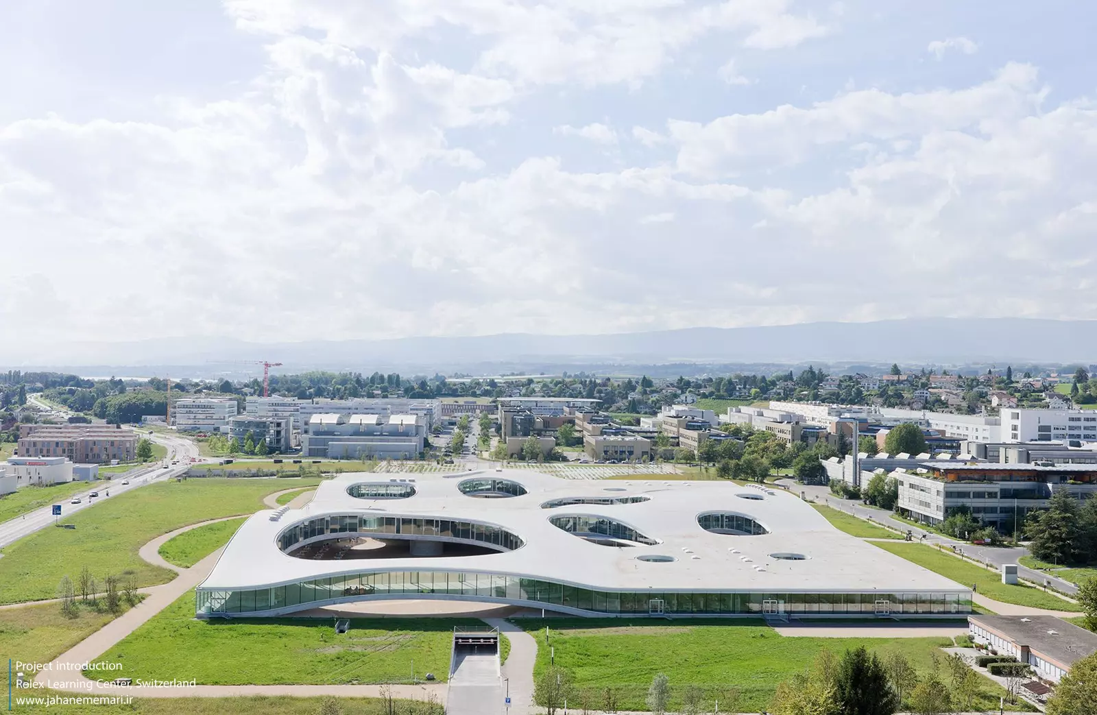 مرکز یادگیری رولکس Rolex Learning Center