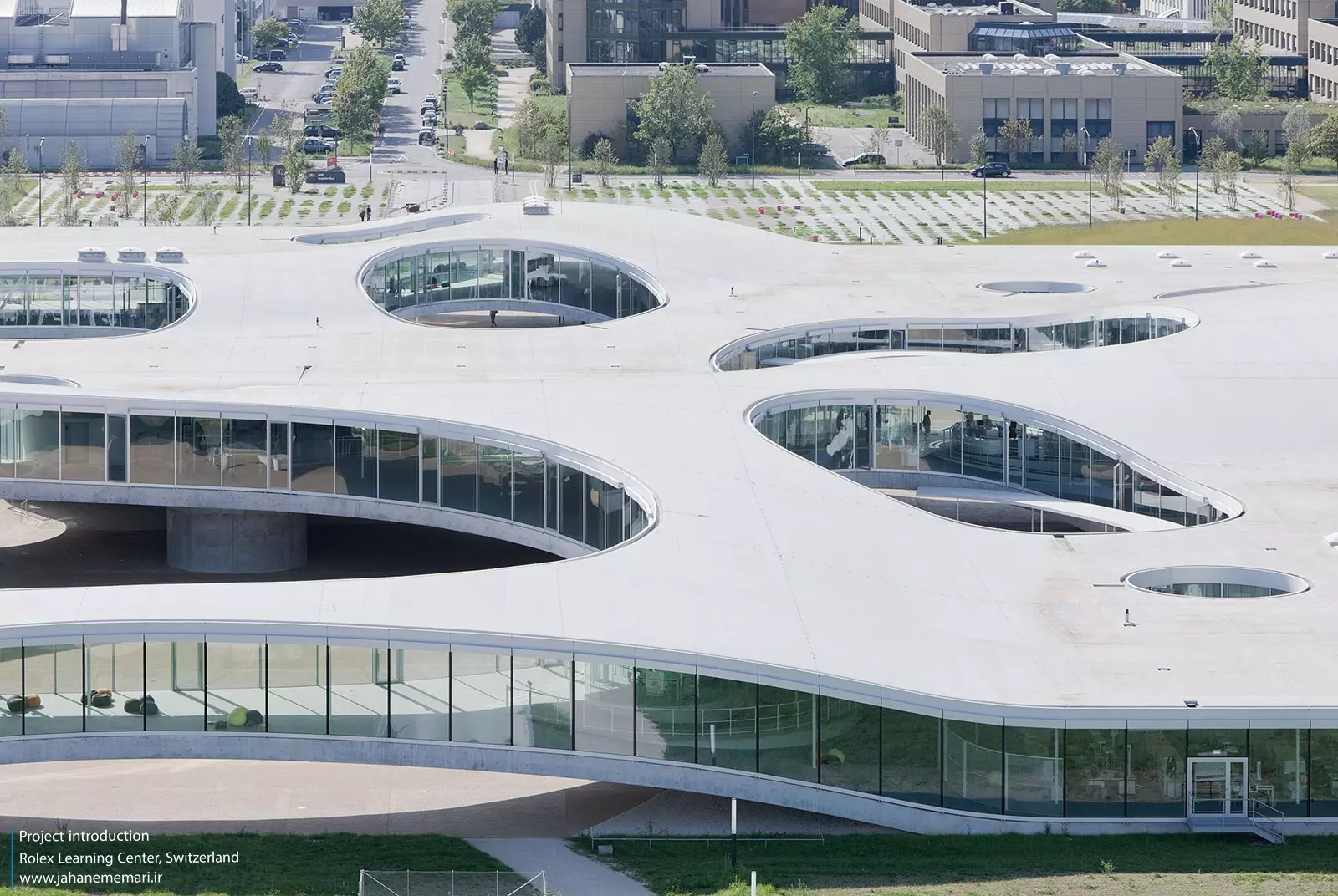 مرکز یادگیری رولکس Rolex Learning Center
