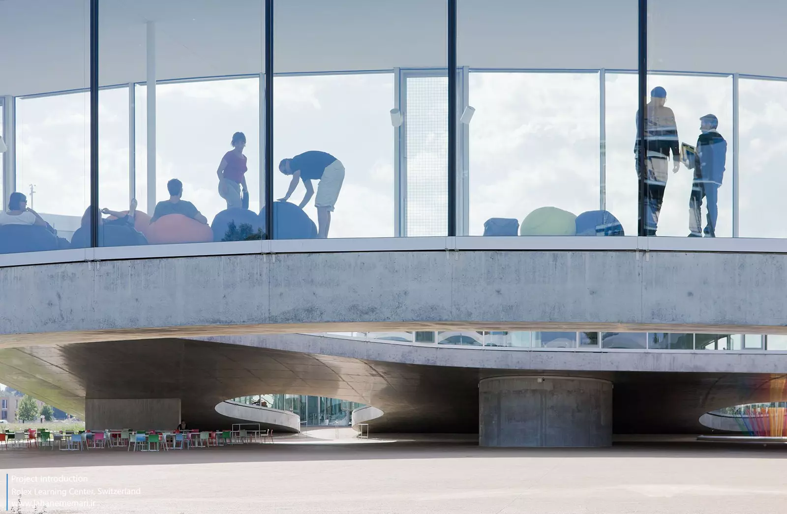 مرکز یادگیری رولکس Rolex Learning Center