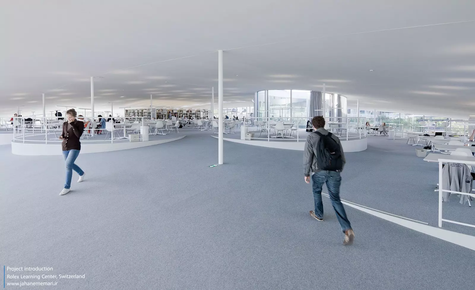 مرکز یادگیری رولکس Rolex Learning Center