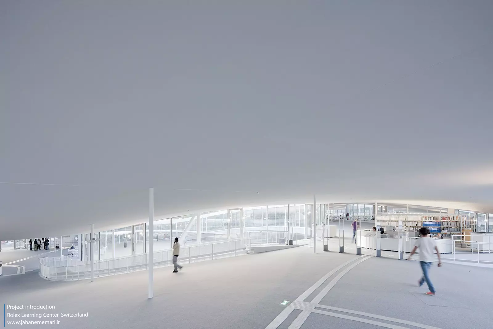 مرکز یادگیری رولکس Rolex Learning Center
