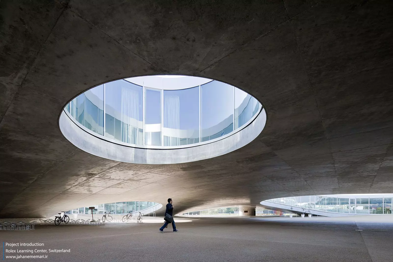 مرکز یادگیری رولکس Rolex Learning Center