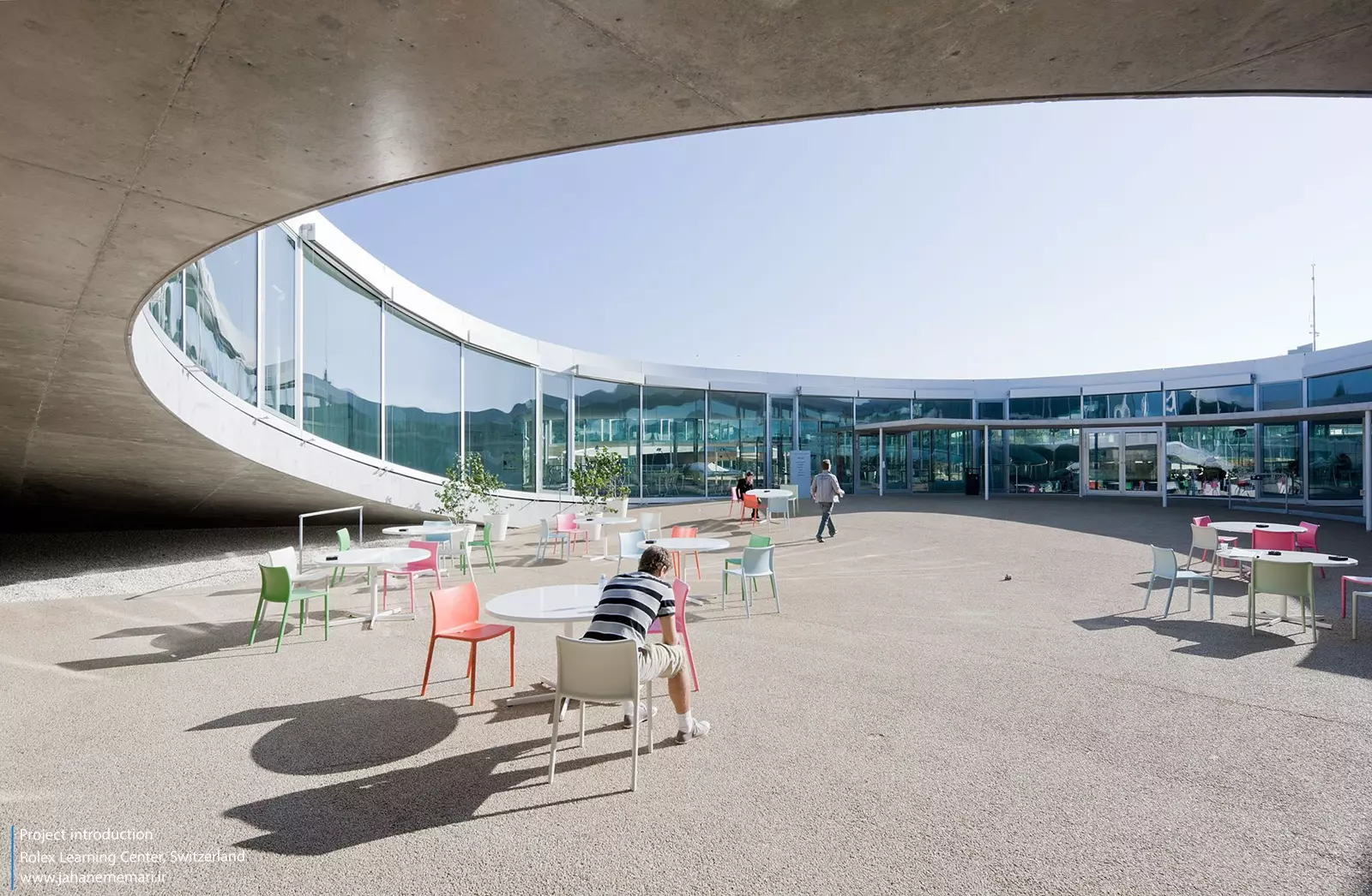 مرکز یادگیری رولکس Rolex Learning Center