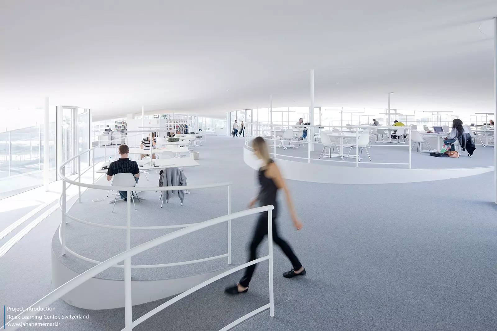 مرکز یادگیری رولکس Rolex Learning Center