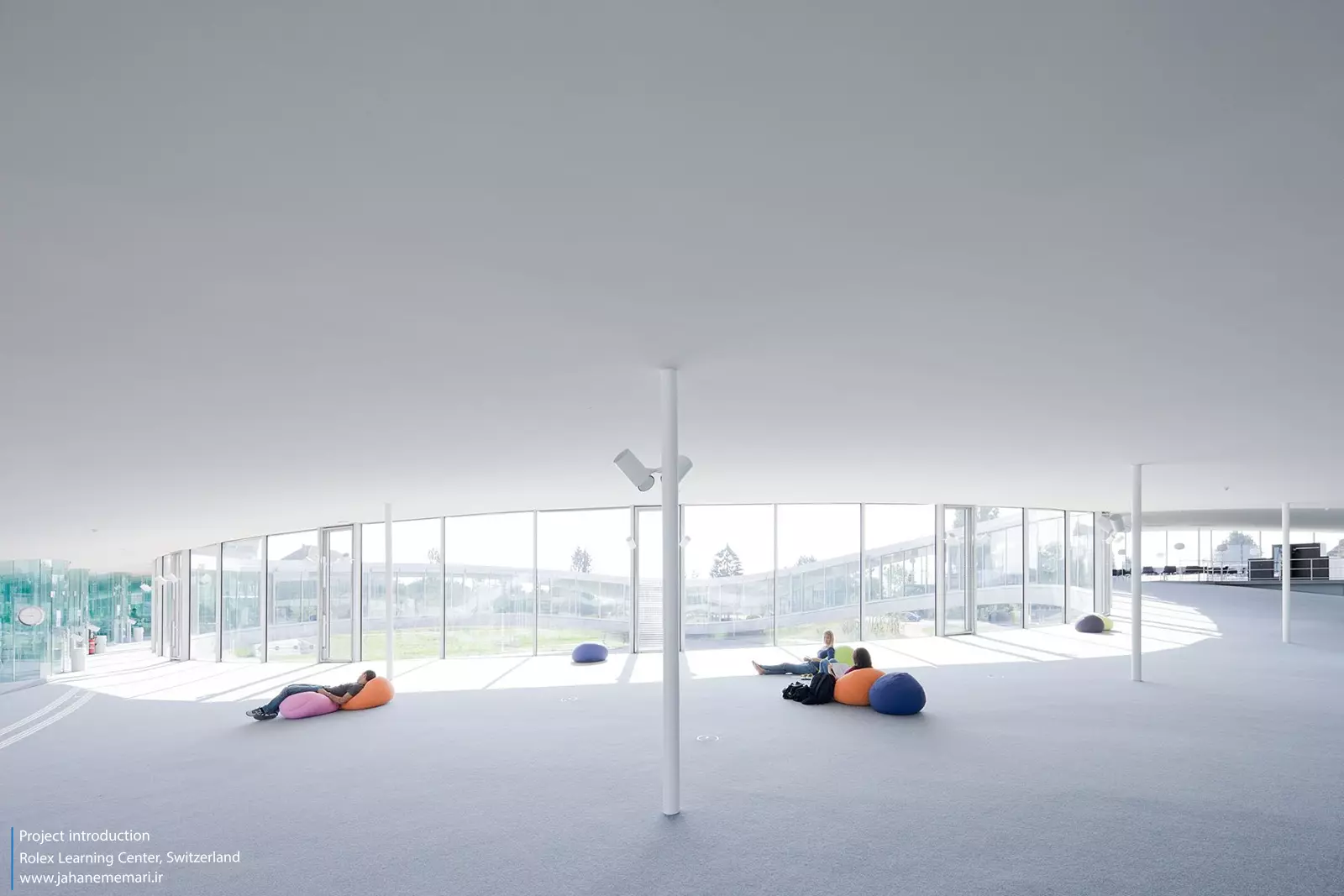 مرکز یادگیری رولکس Rolex Learning Center