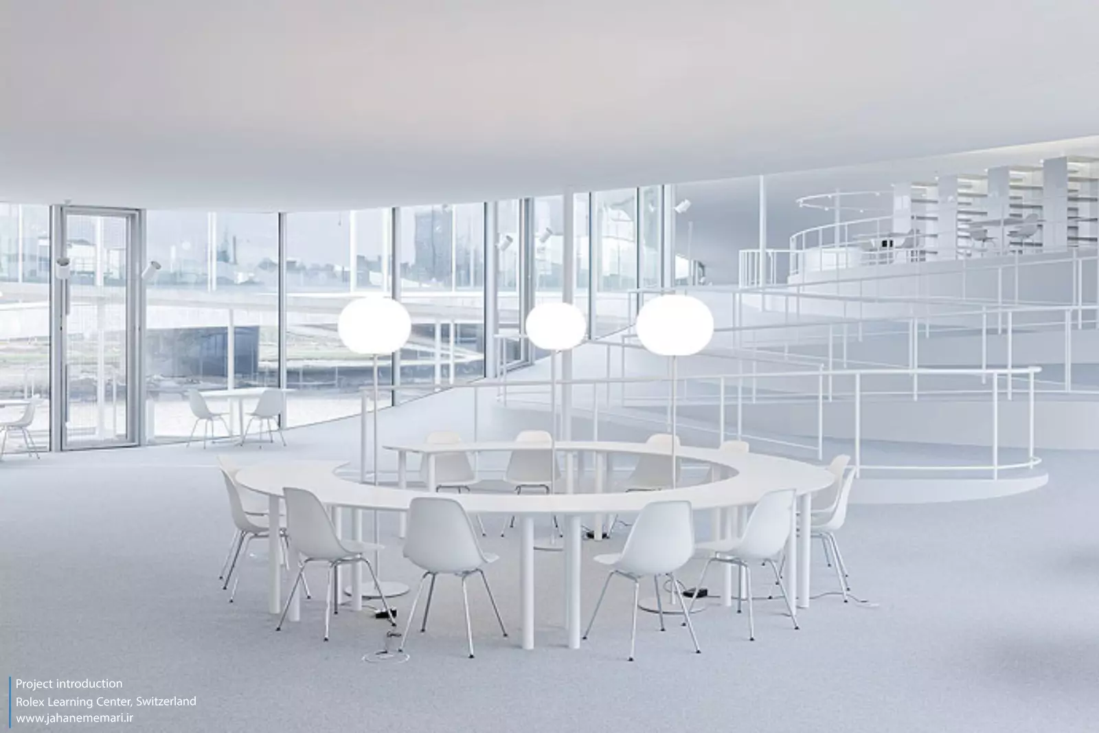 مرکز یادگیری رولکس Rolex Learning Center